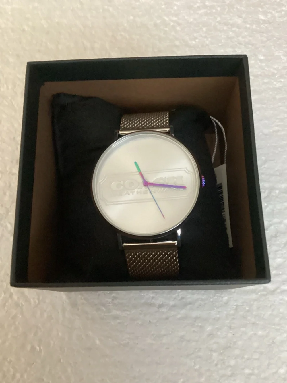 Men's Charles Stainless Steel Mesh Bracelet Watch 41mm 14602590